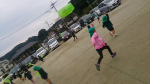 走ったら揚がりやすい！（きく）