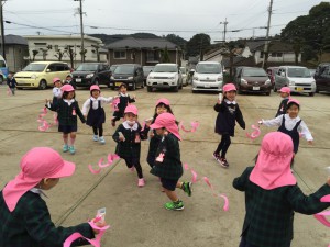 くるくるきれいに回るね♪（さくら）