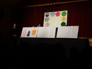 クラス名のお花が色々なものに変身しました♪